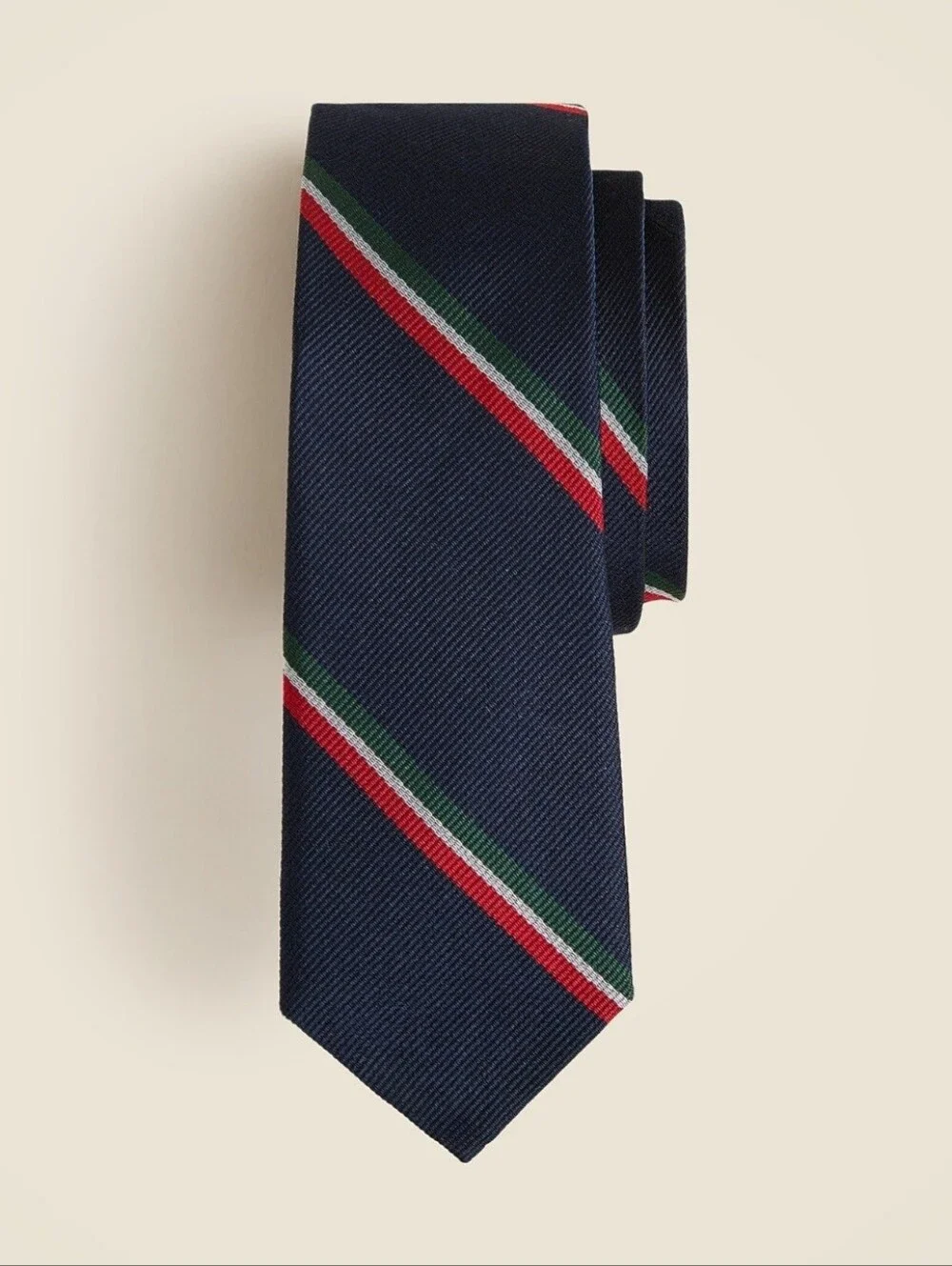 J Crew Kids' Silk Tie in Multi- Stripes